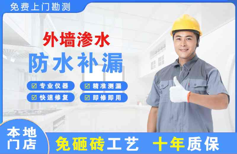河西外墙渗水维修